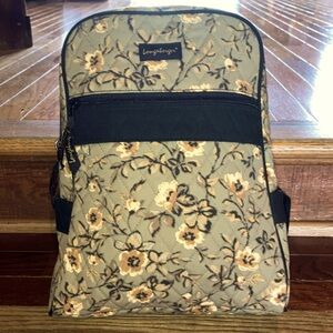 Longaberger Floral Backpack